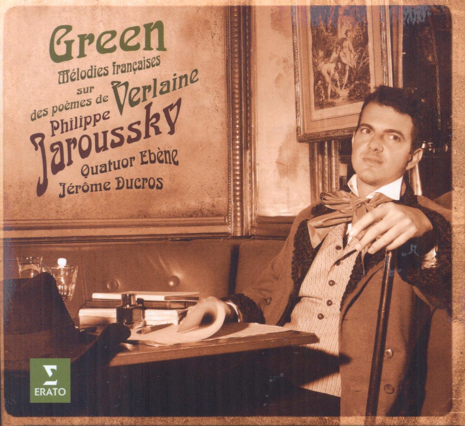 0825646166954 Philippe Jaroussky, Quatuor Ebene, Jerome Ducros Verde: Melodie