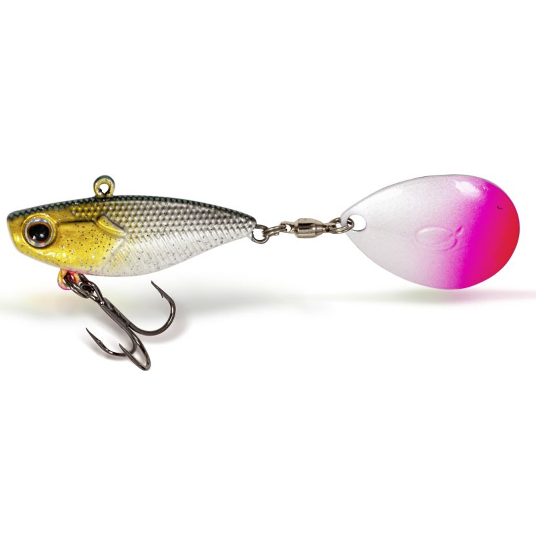 Quantum Ghost Fishing Spinning Swim Bait Jig Plug 14g 3,7cm Perch Pike Treble