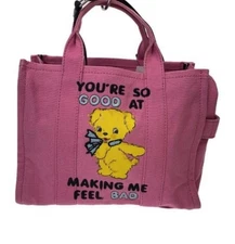 Excellent Condition MAGDA ARCHER x THE MARC JACOBS Collaboration Tote Bag with 2