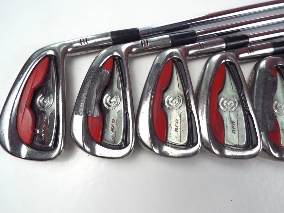 Juego de hierros de golf Cleveland MCT CG ROJO 3-PW+2 cuñas DynamicGold acero S300 Flex diestro Foto 3 de 4