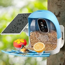 Bird Feeder with Camera, Outdoor Smart Bird Feeder with