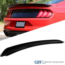 Fits 2015-2022 Ford Mustang GT Track Pack Style ABS Rear Trunk Spoiler Wing