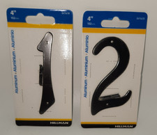 Hillman 4" Black Nail On Aluminum House Mailbox Number 0 1 2 3 4 5 6 7 8 9 32 