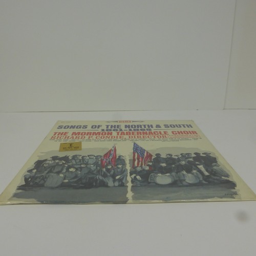Songs Of The North & South 1861-1865 Mormon Tabernacle Choir Vinyl LP New Sealed - Foto 2 di 6