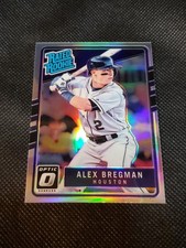 2017 Panini Donruss Optic • HOLO PRIZM #43 • ROOKIE CARD • ALEX BREGMAN