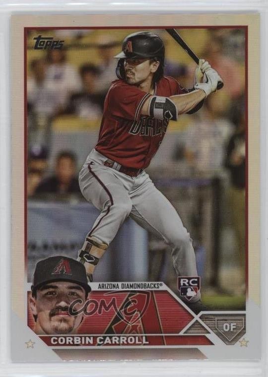 2023 Topps Series 2 Rainbow Foil Corbin Carroll #401 16kt