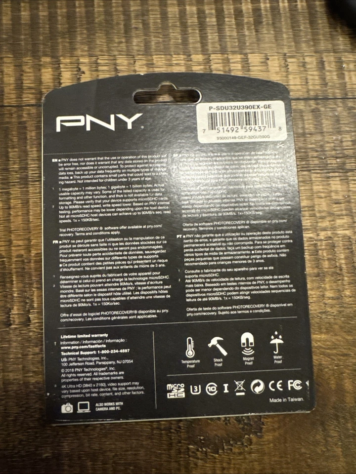 PNY Technologies Elite-X UHS-I microSDHC 32GB Memory Card - Image 2 of 2