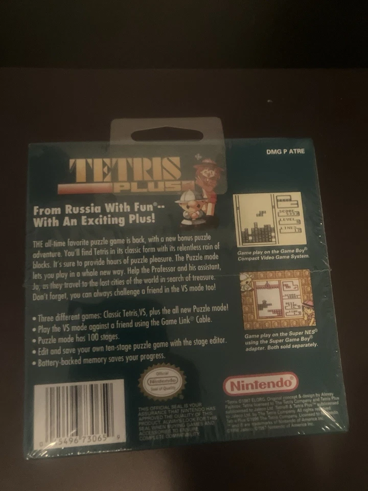 Tetris Plus (Nintendo Game Boy, 1997) - Image 2 of 4