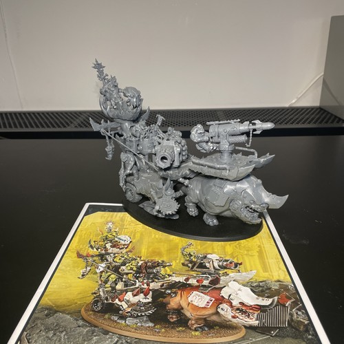 Warhammer 40k Ork Kill Rig Hunta Rig Assembled and Unpainted