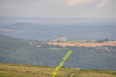 Photo A2 Teignbridge : Countryside Scenery Haytor Vale Looking out acros c2015