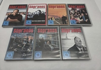 Die Sopranos komplette Staffel 1 2 3 4 5 6 DVD Deutsch FSK 16 gebraucht