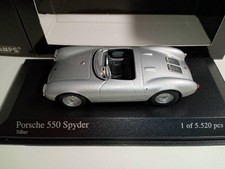 Porsche 550 Spyder Silver [PMA 1/43 Minichamps Minicar] 550Spyder