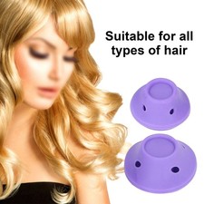 20Pcs Hair Rollers Silicone Hair Style Wave Former Mushroom Shaped Hair Curlers