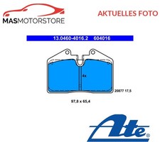 SATZ BREMSBELÄGE BREMSKLÖTZE HINTEN ATE 130460-40162 P FÜR PORSCHE 911,928