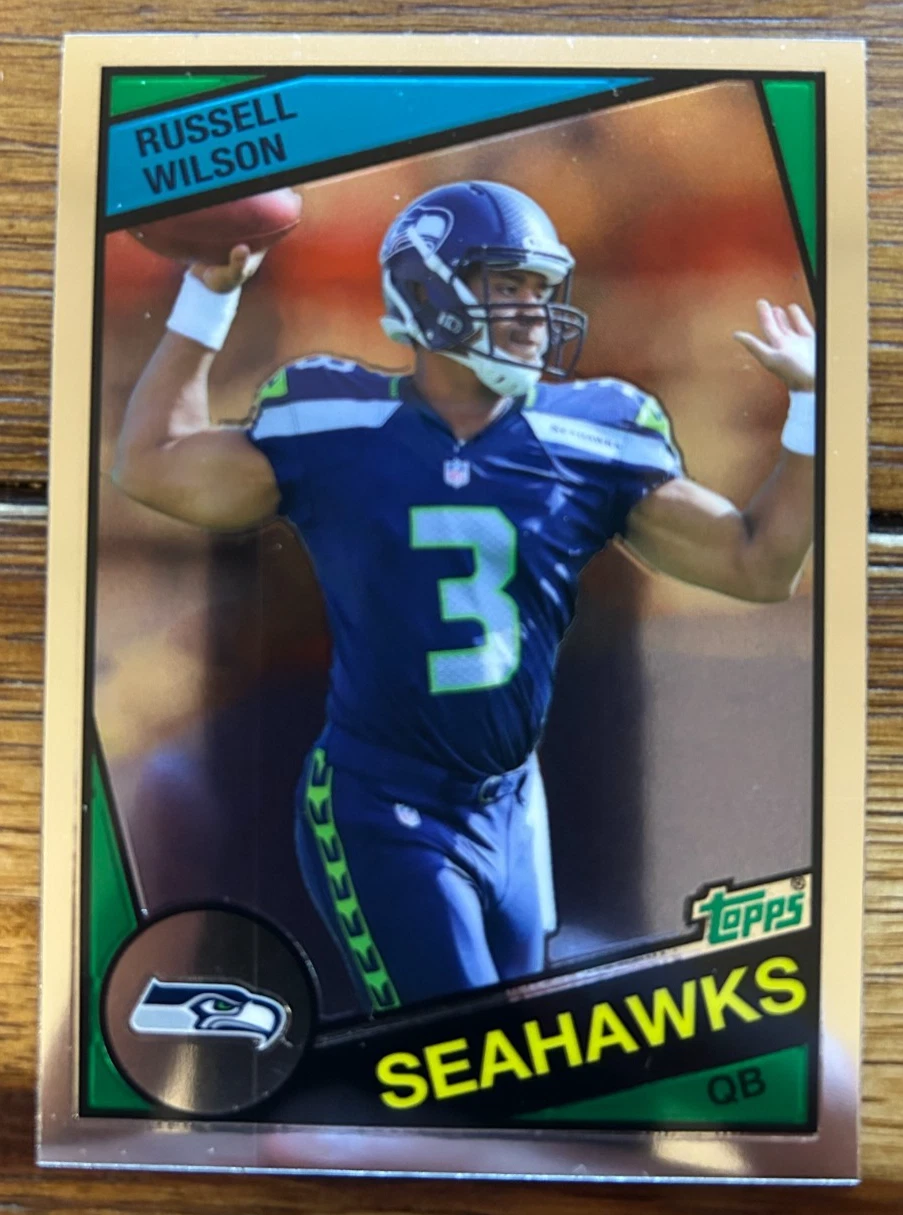 2012 Topps Chrome Russell Wilson 1984 Inserts RC Rookie #14