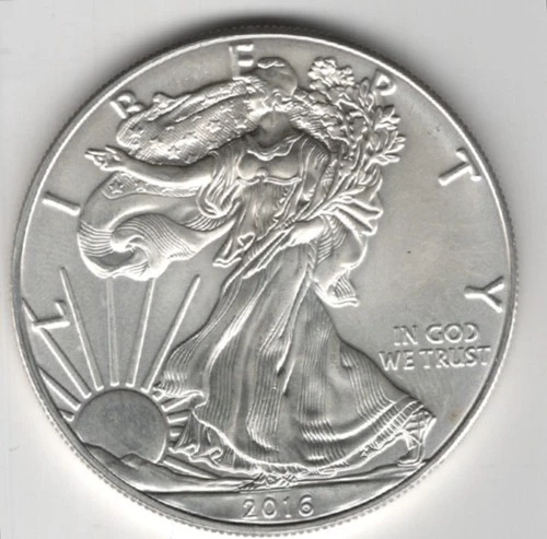 2016 WALKING LIBERTY AMERICAN EAGLE .999 FINE SILVER DOLLAR COIN 1oz. $1 USA