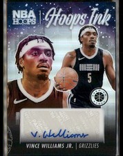 2023-24 Panini Premium Stock #HI-VWJ Vince Williams Jr. Hoops Ink Auto