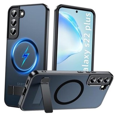 Magnetic for Samsung Galaxy S22+ Plus Galaxy S22 Plus Galaxy S22 Plus-Black