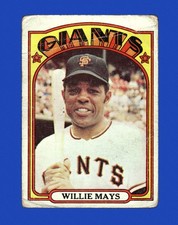 1972 Topps Set-Break # 49 Willie Mays LOW GRADE (crease) *GMCARDS*