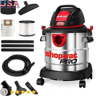 4.5HP Wet Dry Vacuum 5G Portable Multi-Function Cleaner W/ Accessories New