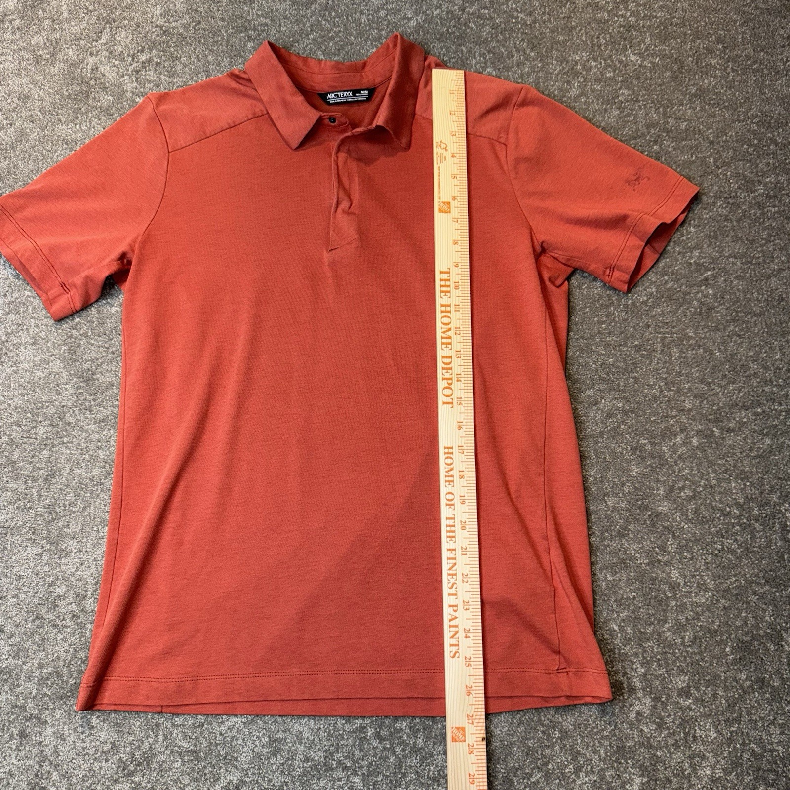 ARC'TERYX Polo Arc’teryx Eris uomo media Rooibos rossa manica corta performance a scatto