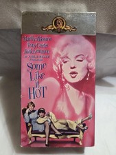 Some Like It Hot VHS Tape Marilyn Monroe  Buy 2 Get 3 Free  