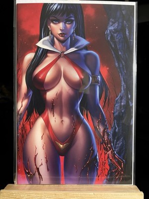 VAMPIRELLA #1 TYLER KIRKHAM 616 COMICS Exclusive Virgin Variant B LTD 500