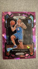 2023-24 Panini Keyontae Johnson #176 RC ROOKIE PINK PRISM BASKETBALL CARD NM/MT. rookie card picture