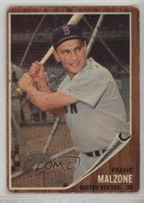 1962 Topps Frank Malzone #225 10ou