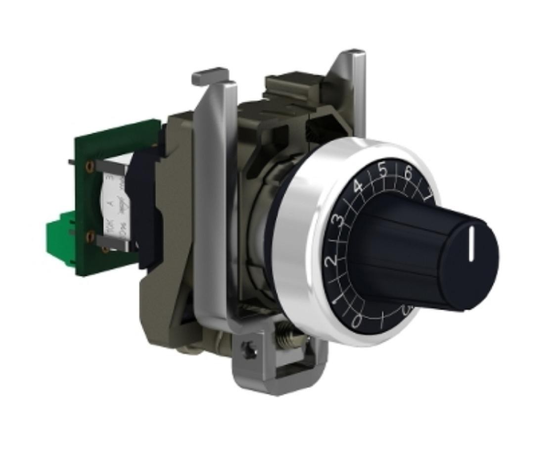 SCHNEIDER TESTA POTENZIOMETRO 10K COMPLETO D 22  XB4BD912R10K