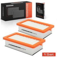 Frankberg 2X Luftfilter Satz Passend FüR Mitsubishi ASX Nissan Juke Micra