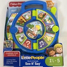 Fisher Price Little People World of Animals See 'n Say New In Box
