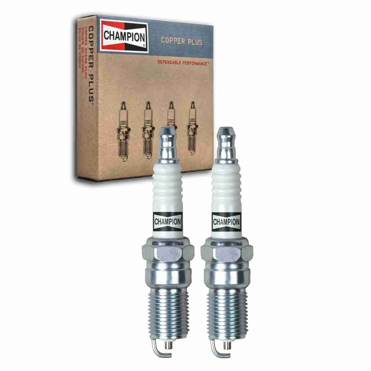 2 pc Champion 13 Copper Plus Spark Plugs for 41-600 41-601 41-606 7980 7982 8230