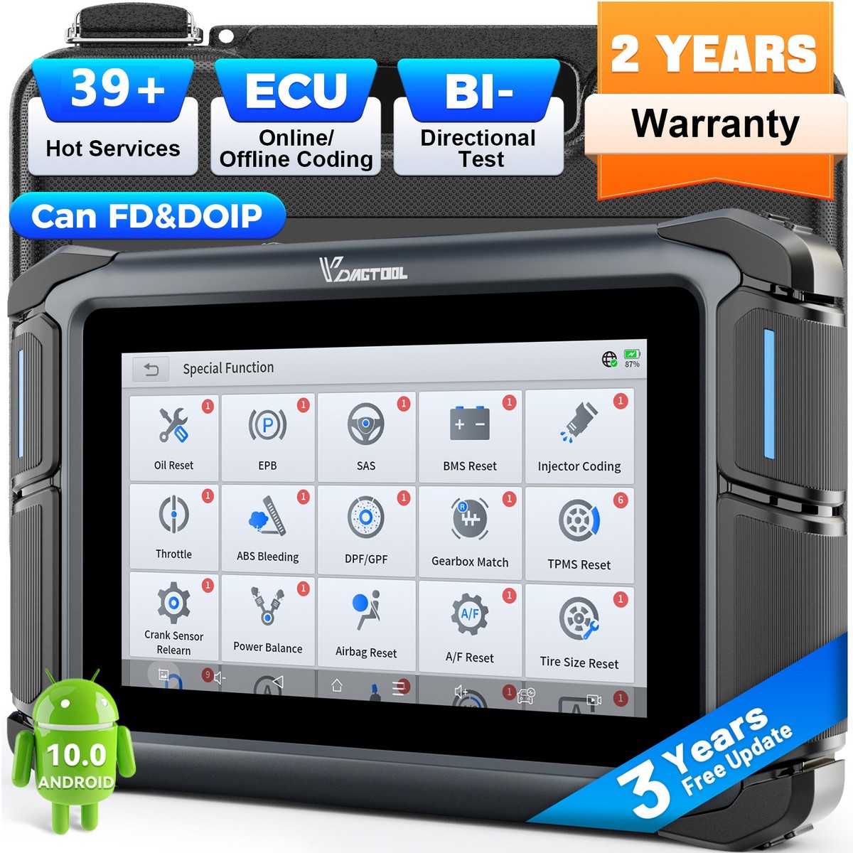 2026 VDIAGTOOL VD70 All System Auto Diagnostic Scanner