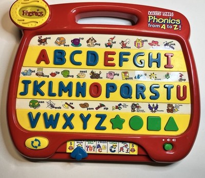 VTech Little Smart Phonics a to Z Letter - 5 Activities 4 Songs Tested Works VTG