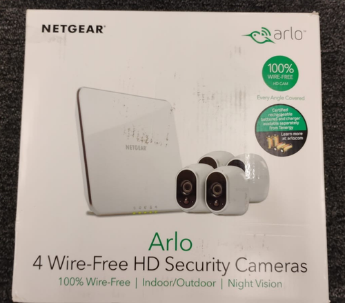 Arlo Smart Home Indoor/Outdoor Wireless High-Definition Security Cameras,Used,K4