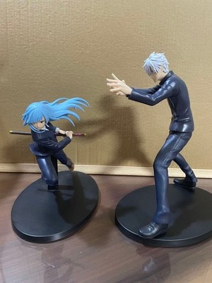 Jujutsu Kaisen Kasumi Miwa & Satoru Gojo Anime Figures Lot - No Box