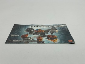 Lego Bionicle Phantoka Pohatu 8687 Instructions Manual Only