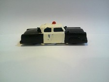 Goodee Police Car - Vintage 1950s Black & White Tootsie Toy, Midgetoy, Hubley