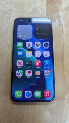 Apple iPhone 15 Pro Max - 256 GB - Black Titanium (Unlocked) ''Rеаd dеѕсriрtiоn'