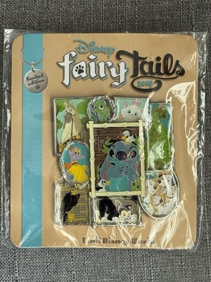 Disney Fairy Tails Character Collage LE 500 Pin