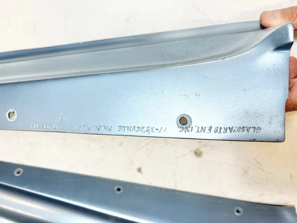 1977 - 79 Cadillac Deville Fleetwood левый правый нижний спойлер наполнители эффектов - Изображение 4 из 4