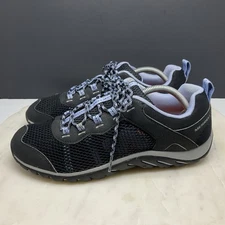 Merrell Riverbed Hiking Trail Sneakers Womens Sz 11 Black Lavender Outdoor Shoes