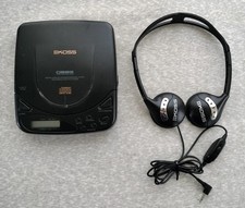 KOSS 1995 DBBS CDP-408CP PORTABLE COMPACT DISC PLAYER W. HEADPHONES