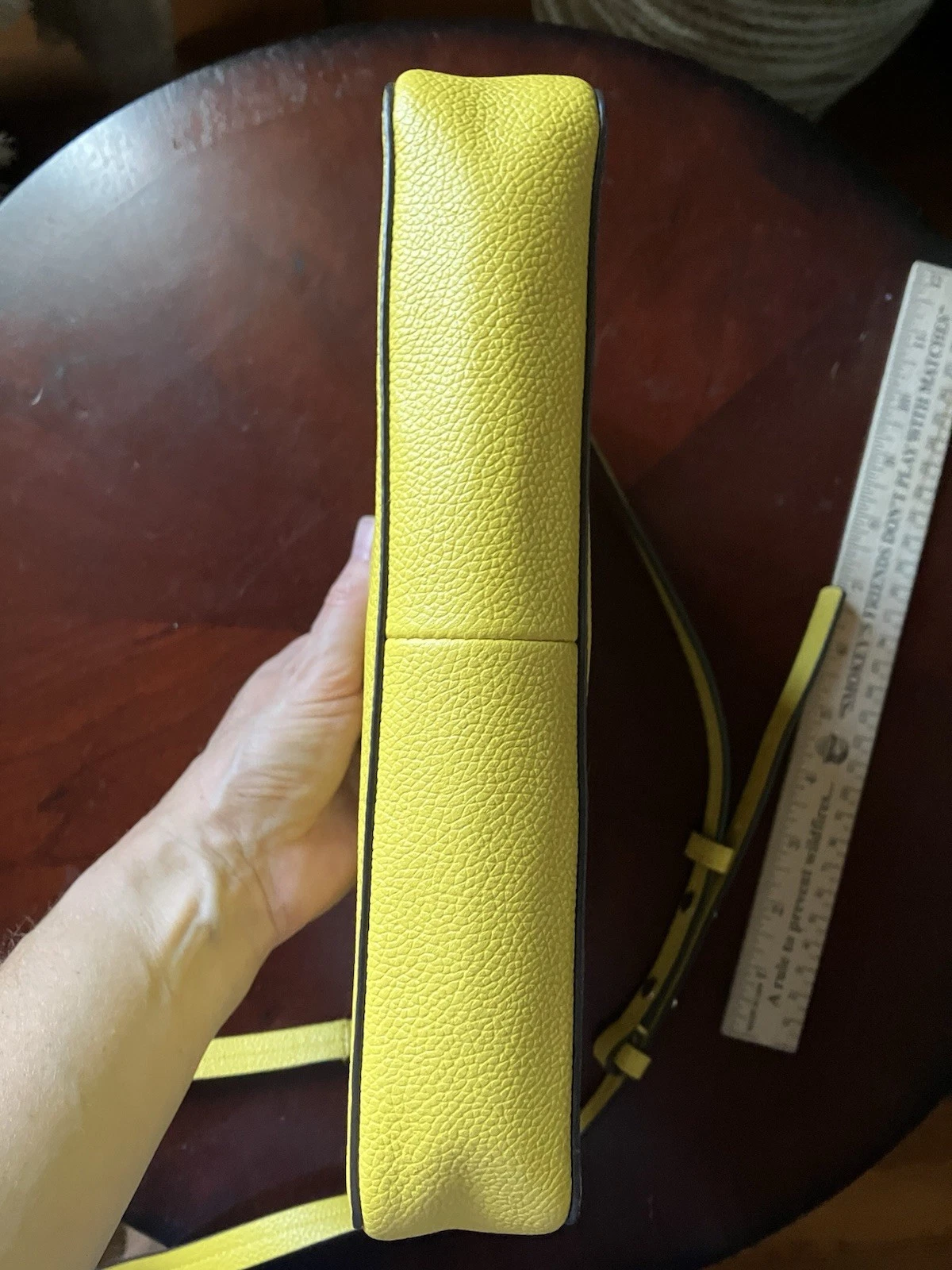 Borsa a tracolla convertibile Kate Spade giallo canarino Margaux