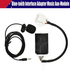 Bluetooth Interface Adapter Music Aux Module For Honda Accord Odyssey 12V Car DC