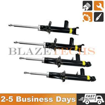 4x Front & Rear Shock Absorbers w/Adaptive Fit Infiniti Q60 Q50 Sport RWD 2016-