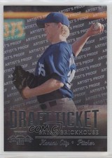 2011 Playoff Contenders Draft Tickets Artist's Proof 39/49 Bryan Brickhouse te2