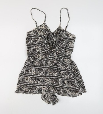 American Eagle Outfitters Playsuit Damen UK Größe S Mehrfarbig