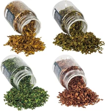 Realistic Miniature Leaves Simulation Leaves for DIY Mini Model Railway Fairy Ga